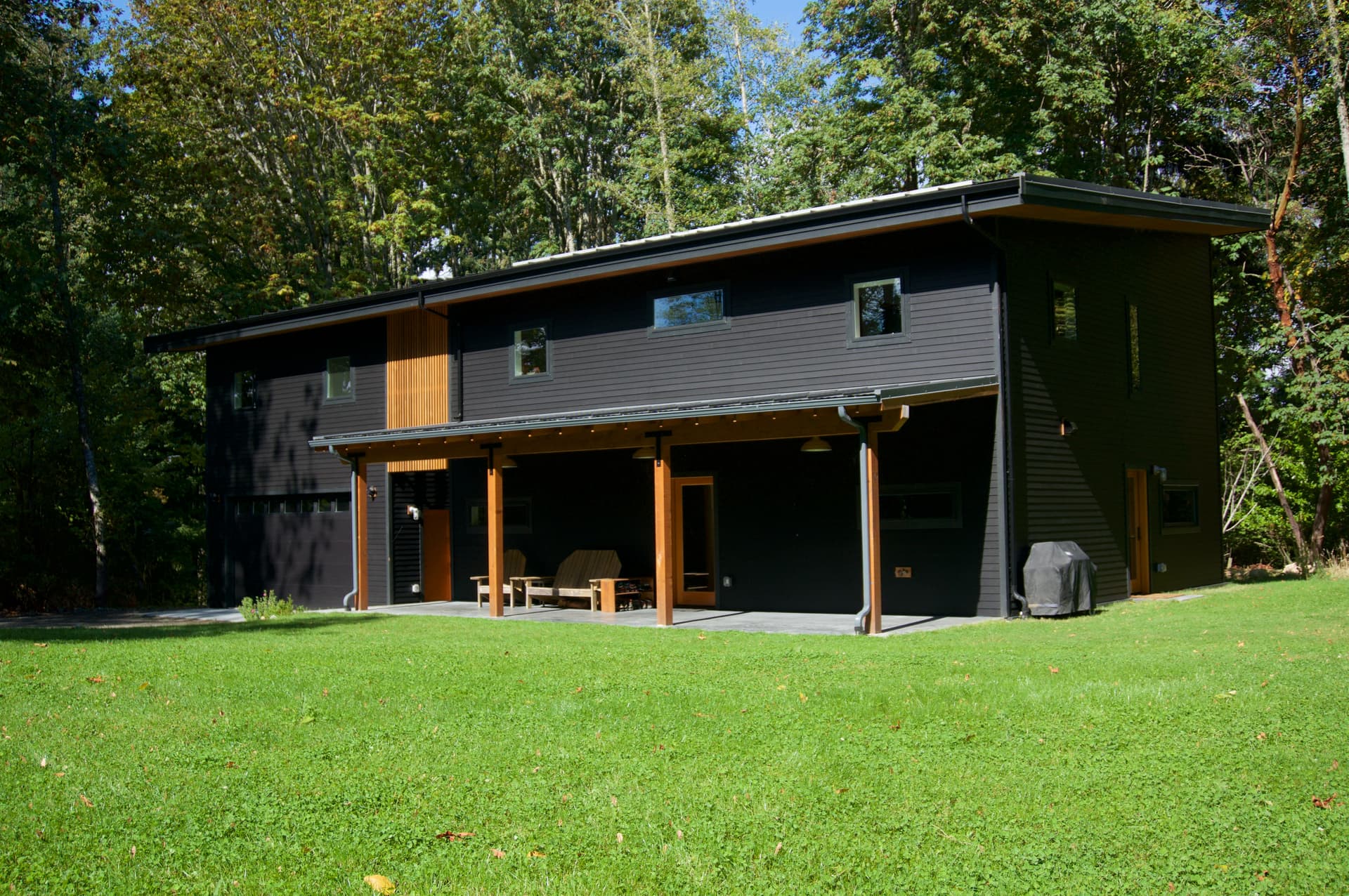 Vashon Island healthy materials project — Burton 5-Star Built Green Home