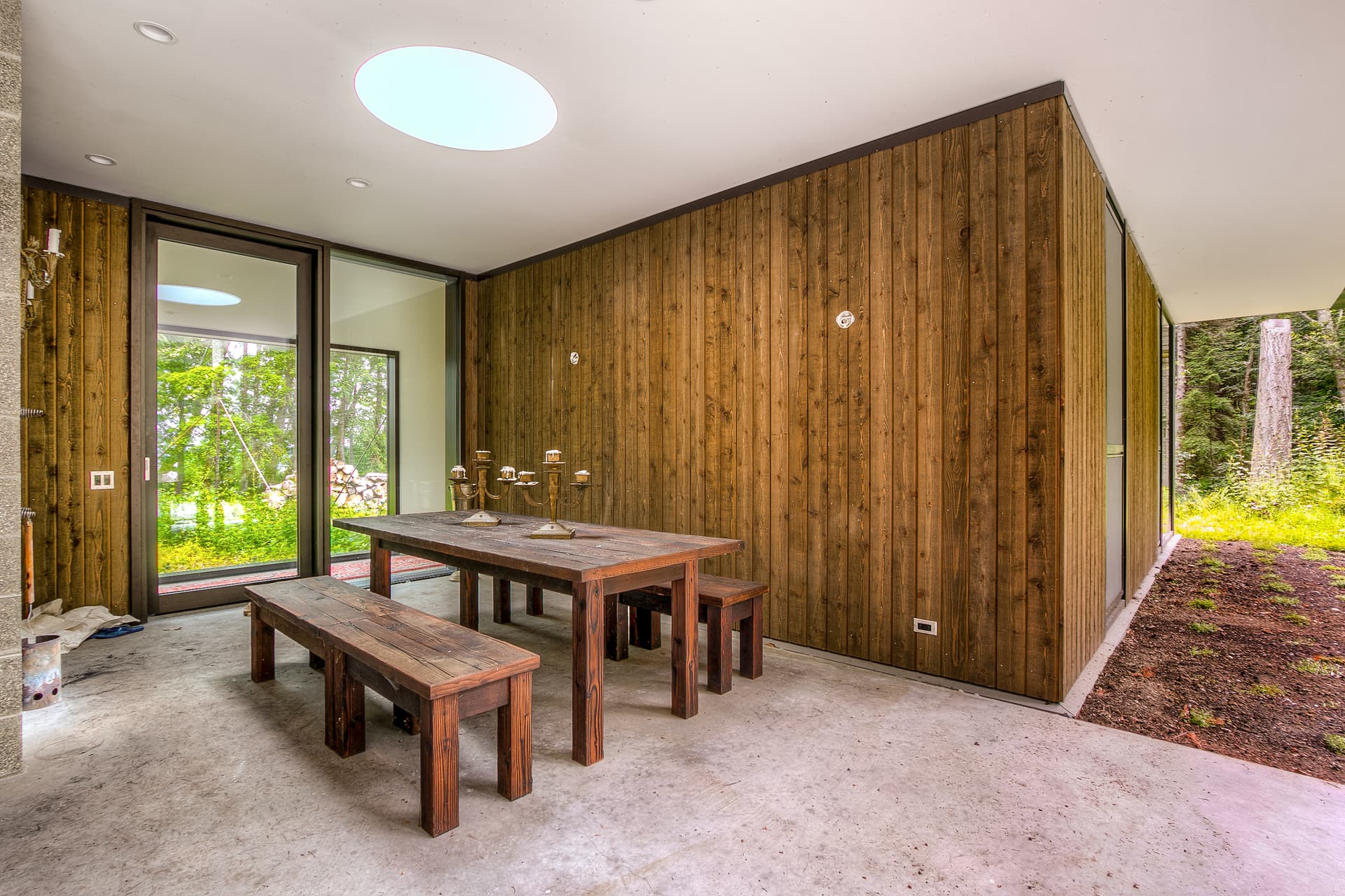 Construction management on a Vashon Island residential project
