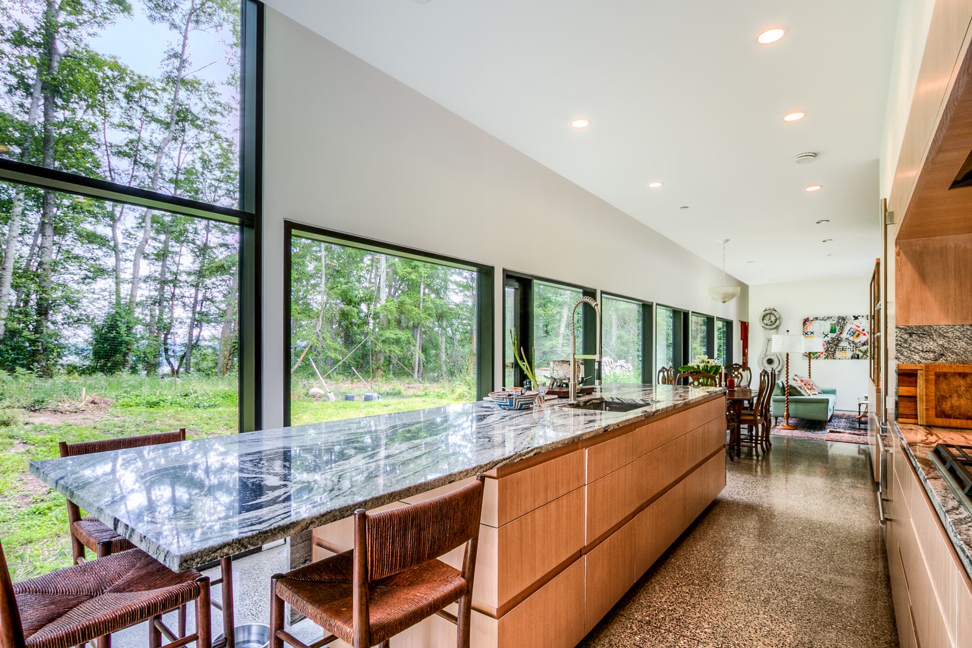 Residential construction project managed by Vashon Build on Vashon Island