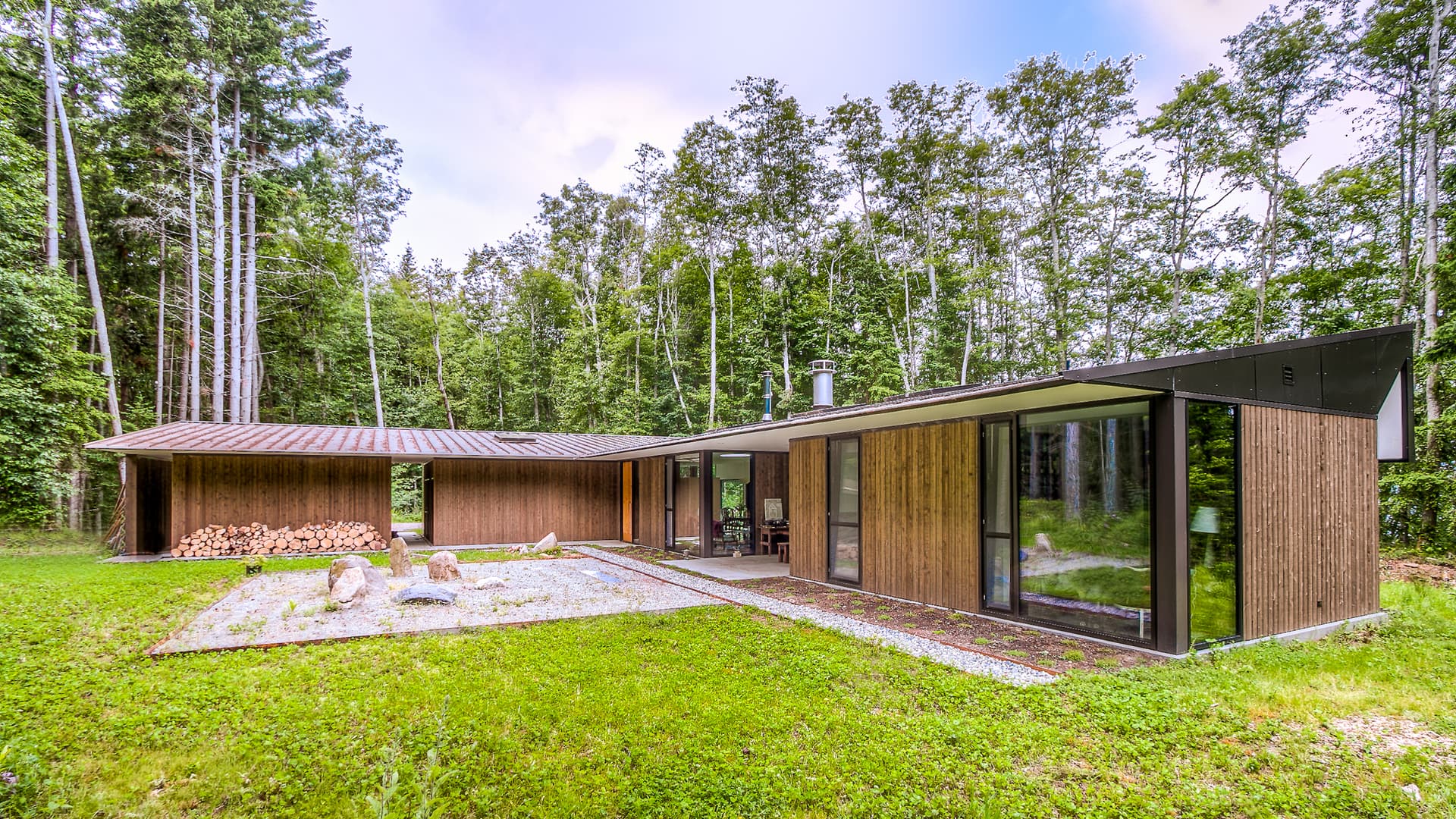 Green-built Vashon Island home — Contemporary Home and Studio